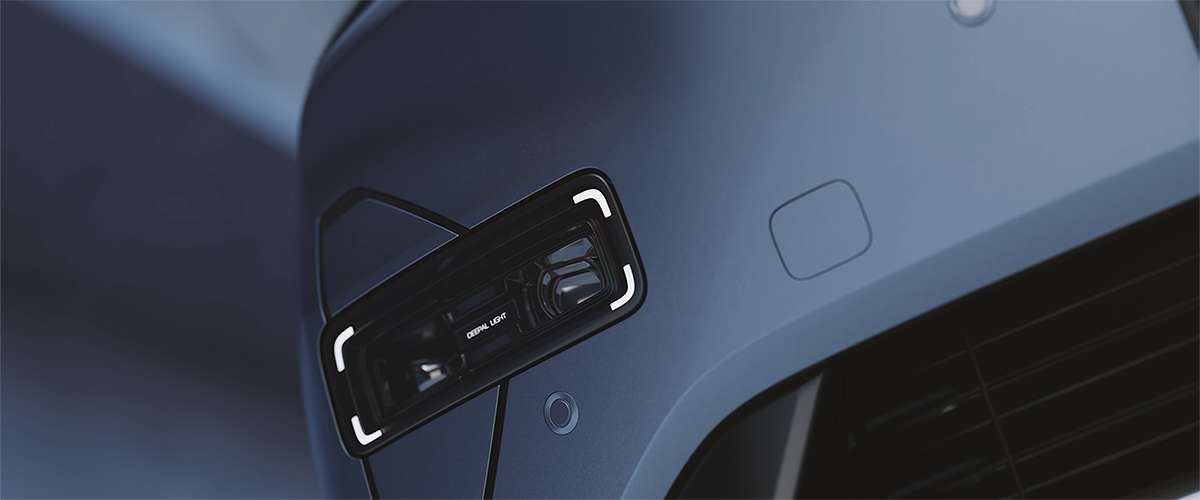 Deepal Headlight / mirror detail