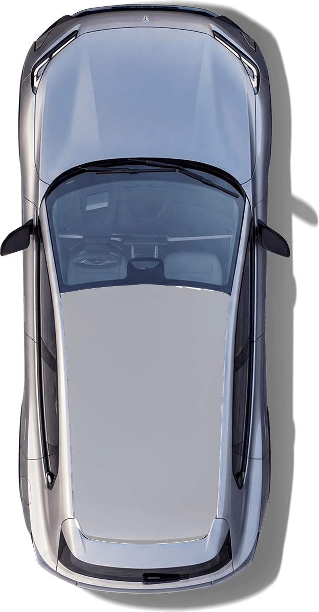 Top view without roof